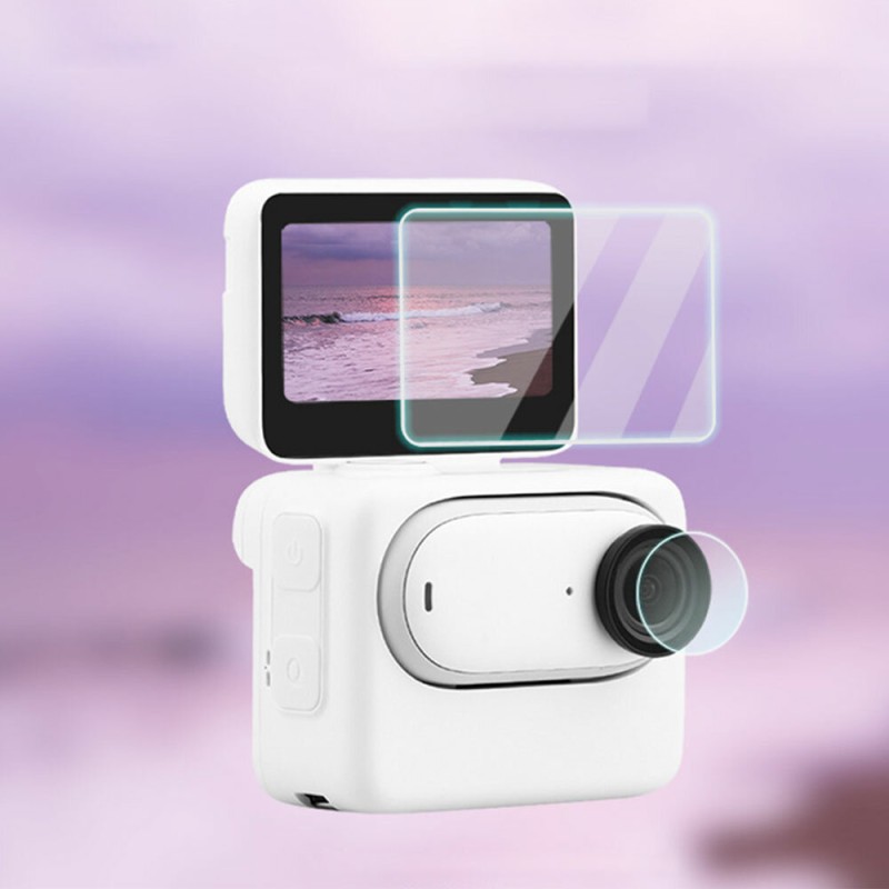 BRDRC Thumb Camera Anti-Scratch Lens Firm Screen Protector Accessories Available for Insta360 GO 3