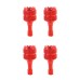 CQT RC / RC 2 Remote Control Joystick Sticks Rocker Thumb Aluminum Alloy 4Pcs for DJI Mini 3 / Mini 4 PRO / Air 3 Screen Controller