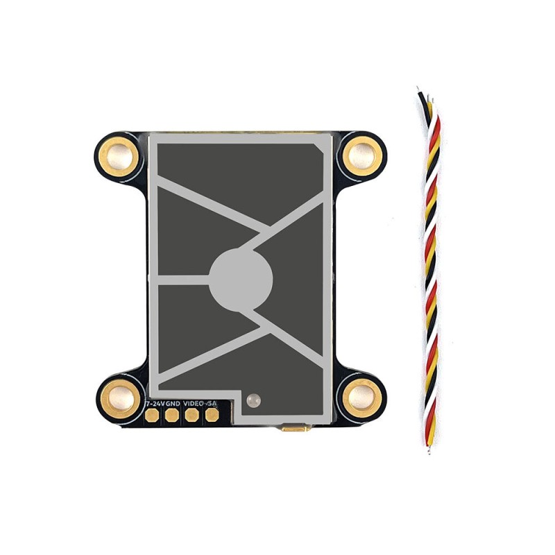 Darwin Cement 5.8Ghz 200mW/800mW/1000mW 1W FPV Transmitter MMCX IP67 Waterproof Anti-Reverse Connection Anti-Surge VTX for RC Drone