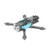 Diatone Roma F4 4 Inch 175mm T300 3K Frame Kit Support 20×20 / 30.5×30.5mm Mounting Hole for RC FPV Racing Drone