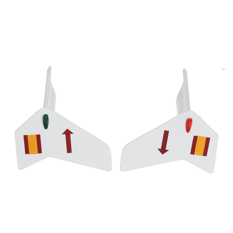 Eachine E135 2.4G 6CH Direct Drive Dual Brushless Flybarless RC Helicopter Spart Part Tail Wing