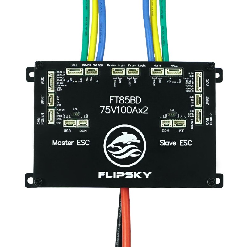 Flipsky FT85BD ESC With Aluminum Case NON-VESC For Electric Skateboard / Scooter / Ebike Speed Controller / Electric Motorcycle / Robotics RC Cars Parts