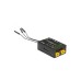 FrSky TW SR12 Dual 2.4G 12/24CH ADV Stabilizer Receiver with Triple Antennas Dual XT30 Connectors FBUS/S.Port PWM/SBUS Output for FPV RC Racer Drone