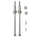 HBX 901 901A 903 903A 905 905A 1/12 RC Car Metal Front/Rear Drive Shaft/Wheel Cup 90205 90206 90207 Vehicles Model Parts