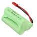 HJ 3.6V 2400mAh AA NI-MH Battery JST/SM Plug for RC Car