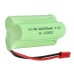 HJ 3.6V 2400mAh AA NI-MH Battery JST/SM Plug for RC Car