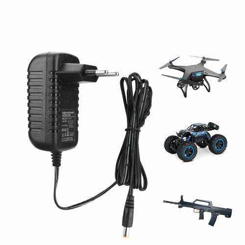 HTRC Smart Nimh Nicd Charger RC Charger with 6 Connectors Mini Tamiya for 2-10S Nimh/Nicd Battery of Airsoft RC Car Boat Drone Model
