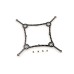 Happymodel Cine8 Spare Part Replace Bottom Plate Board 3K Carbon Fiber for Mounting Motor RC Drone FPV Racing