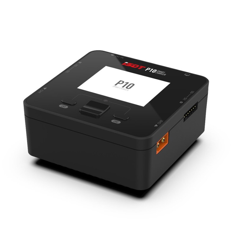 ISDT P10 250WX2 10AX2 DC Dual Channel Smart Charger for 1-6S Lipo Li-ion Life NiCd NiMH LiHV PB Battery