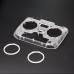 Jumperrc T20/T20S Transmitter Modification Accessories Front/Rear Case Shells Faceplate Panel Replacement Part