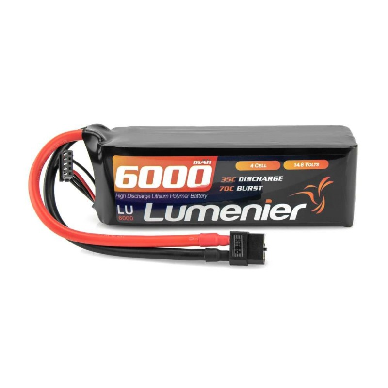 Lumenier 14.8V 6000mAh 4S 35C LiPo Battery XT60 Plug for RC Drone