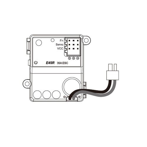 MJX M162 M163 Original Brushless 2 in 1 35A ESC Receiver RC Car Parts E45R