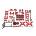 Metal Upgrade Parts WLtoys 144001 144010 124017 124019 Rlaarlo 1/14 1/12 AM X12 RC Car Shock Tower Arm Rod Kits