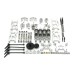 Metal Upgrade Parts WLtoys 144001 144010 124017 124019 Rlaarlo 1/14 1/12 AM X12 RC Car Shock Tower Arm Rod Kits