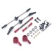 Metal Upgraede Front Rear Bridge Parts For 1/12 MN98 99S D90 D91 D96 RC Car Parts