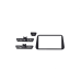 Original Radiomaster TX12 MKII Radio Controller Screen Front/Rear Case Shells/ Lens Sticker Assembly/ Bracket Assembly Replacement Accessories