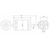 QX-Motor 70mm 6 Blades EDF Unit With QF2827 2300KV Brushless Motor 6S for RC Airplane Jet