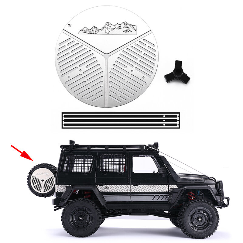 RBR/C MN86 G500 Decoration RC Car Parts R625-626