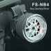 Radio Controller Universal Aluminum Alloy Full Metal Handwheel Steering Wheel for Flysky NB4/NB4 Pro Transmitter DIY Accessories