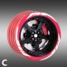 Radio Controller Universal Aluminum Alloy Full Metal Handwheel Steering Wheel for Flysky NB4/NB4 Pro Transmitter DIY Accessories
