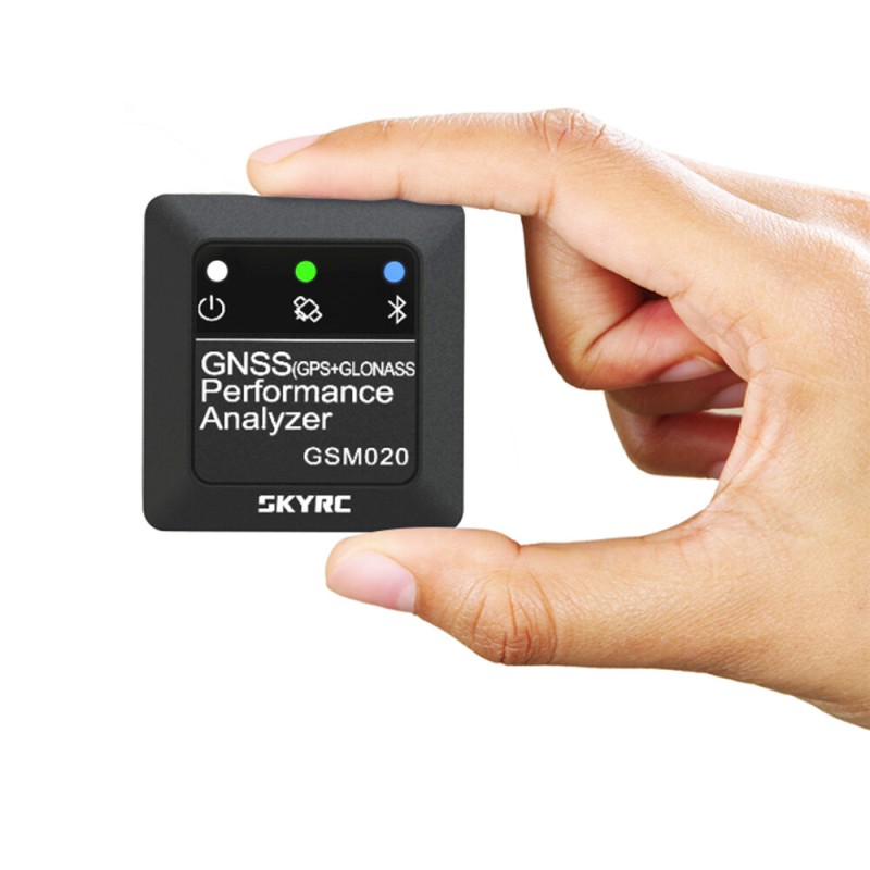 SKYRC GSM020 GNSS Performance Analyzer Power Bluetooth APP GPS Speed Meter for RC Car Helicopter