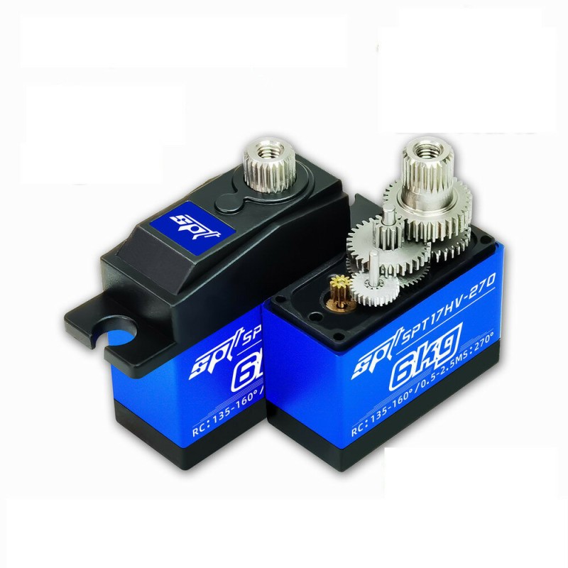 SPT17HV-270  270° 6KG Metal Gear Micro Servo For 1:10 RC Car