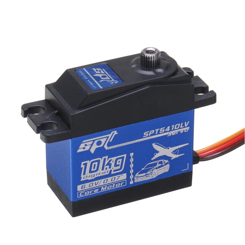 SPT Servo SPT5410LV Digital Servo 90° 10KG Iron Core Metal Gear For 1:10 RC Car RC Models