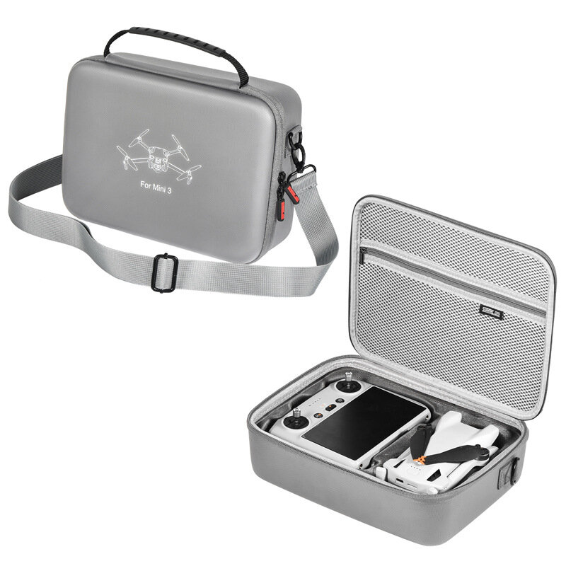 STARTRC Portable Waterproof Storage Shoulder Bag Handbag Carrying Box Case for DJI Mini 3 / Mini 3 PRO Drone with RC Screen Controller
