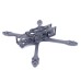 STEELE 5 220mm Wheelbase 5mm Arm Thickness Carbon Fiber X Type 5 Inch Freestyle Frame Kit Support Caddx Vista HD System for RC Drone FPV Racing