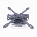 STEELE 5 220mm Wheelbase 5mm Arm Thickness Carbon Fiber X Type 5 Inch Freestyle Frame Kit Support Caddx Vista HD System for RC Drone FPV Racing