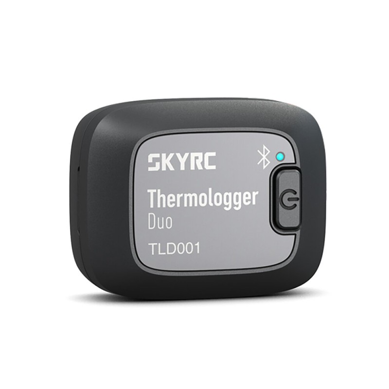SkyRC TLD001 Duo Bluetooth Thermometer Dual Channel 96 Working Hours for Mesure Temperature Data of the ESC Motor Battery
