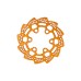 Stainless Steel Rear Brake Disk For LOSI 1/14 Promoto MX RC Car Motorcycle 7075 Hard Oxidation Models Parts