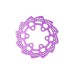 Stainless Steel Rear Brake Disk For LOSI 1/14 Promoto MX RC Car Motorcycle 7075 Hard Oxidation Models Parts