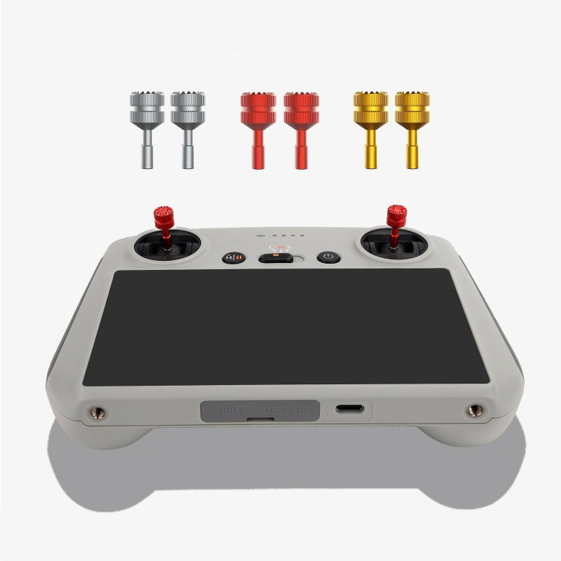 Sunnylife RC Smart Remote Control Joystick Sticks Rocker Thumb Aluminum for DJI Mini 3 PRO Screen Controller