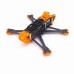 TEOSAW Drake35 155mm Wheelbase Carbon Fiber 3.5 Inch Frame Kit Support Vista Air Unit for DIY RC Drone FPV Racing