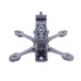 TEOSAW STEELE3 154mm / STEELE4 178mm Wheelbase 4mm Arm Thickness X Type Frame Kit Support VISTA DJI O3 Air Unit for DIY RC Drone FPV Racing