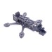 TEOSAW STEELE3 154mm / STEELE4 178mm Wheelbase 4mm Arm Thickness X Type Frame Kit Support VISTA DJI O3 Air Unit for DIY RC Drone FPV Racing