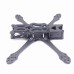 TEOSAW Turbo 5 223mm Wheelbase 5.5mm Thickness Arm X Type 5 Inch Frame Kit  Support DJI Air Unit for RC Drone FPV Racing