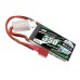 Tattu ACE 7.4V 350mAh 30C 2S1P LiPo Battery T Plug for RC Car