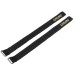 URUAV 2/5Pcs 15X250mm 20X250mm Gradient Metal Buckle Battery Strap Cool Flame Color for RC Battery