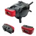 URUAV 5.8G RX PORT 3.0 PLUS Digital to Analog Receiver Board Adapter Metal Mounting Case Shell Combo with Low Voltage Alarm for DJI V1 V2 Fatshark FPV Goggles