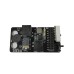 URUAV 5.8G RX PORT 3.0 PLUS Digital to Analog Receiver Board Adapter Metal Mounting Case Shell Combo with Low Voltage Alarm for DJI V1 V2 Fatshark FPV Goggles