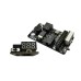 URUAV 5.8G RX PORT 3.0 PLUS Digital to Analog Receiver Board Adapter Metal Mounting Case Shell Combo with Low Voltage Alarm for DJI V1 V2 Fatshark FPV Goggles