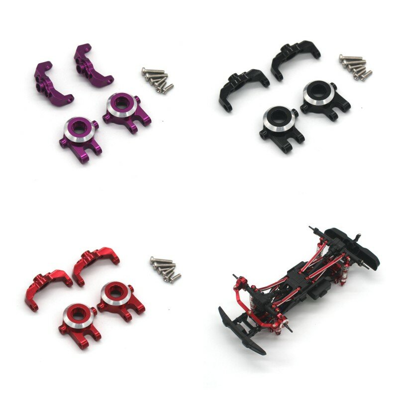 Upgraded Metal C Seat Steering Cup For 1/18 JJRC C8801 Austar AX8560 TRX4M RC Car Parts