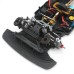 Upgraded Metal Parts Steering Cup Wheel Seat C Hubs Shock Plate Linkage Rod Set for Wltoys 104072 1/10 RC Car Vehicles Models Spare Accessories