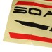 VolantexRC PhoenixS 74207/74203/74206 4 Channel 1600mm Wingspan EPO RC Airplane Spare Part Sticker