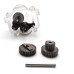 WPL 1Set Original Metal Gears With 370 Motor For Speed Change Gear Box B1 B24 B16 B36 C24 1/16 4WD 6WD Rc Car