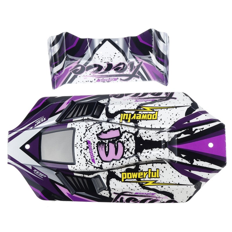 Wltoys 124019 1/12 RC Spare Body Shell+Tail Wing 1836 Vehicles Model Parts