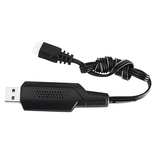 Xinlehong Q901 Q902 Q903 1/16 RC Spare 7.4V Battery Charger USB Charging Cable DJ04 Car Vehicles Model Parts