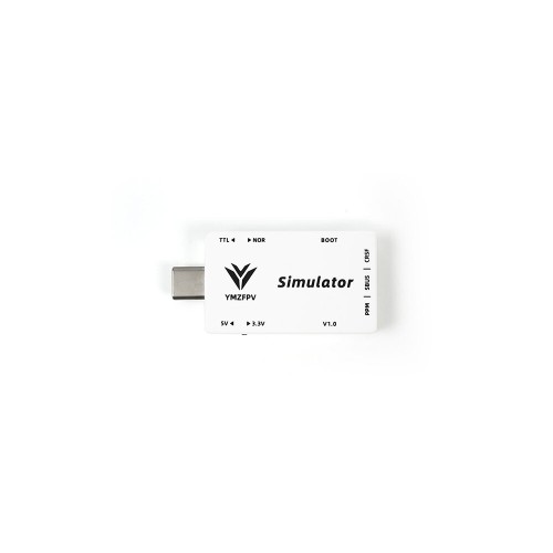 YMZFPV Wireless Simulator Dongle CRSF SBUS PPM Protocol Built-in TTL for DRL/DCL/UNCRASHED/Velocidrone/Liftoff/Trypfpv/FPV Freerider